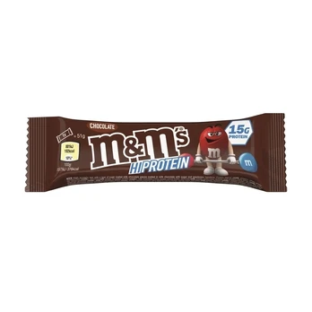 M&M's Hi protein bar (batonėlis) 51 g. - Chocolate skonis