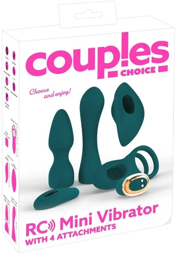 Couples Choice Mini Vibe w 4 Mini vibratorius