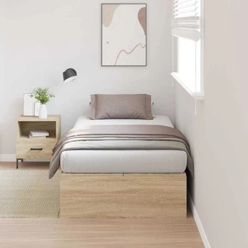 Saugojimo Lova Rėmas Sonoma 100x200 cm
