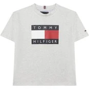 Tommy Hilfiger Marškinėliai KB0KB10340 Pilka Regular Fit