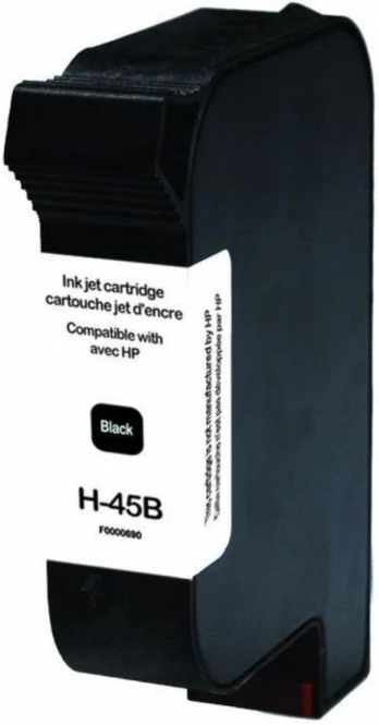 Spausdintuvo kasetė Uprint H-45B-UP, juoda