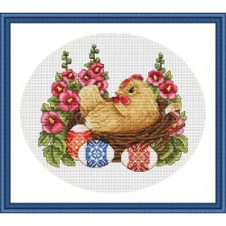 Happy Easter SK65 siuvinėjimo rinkinys iš Merejka