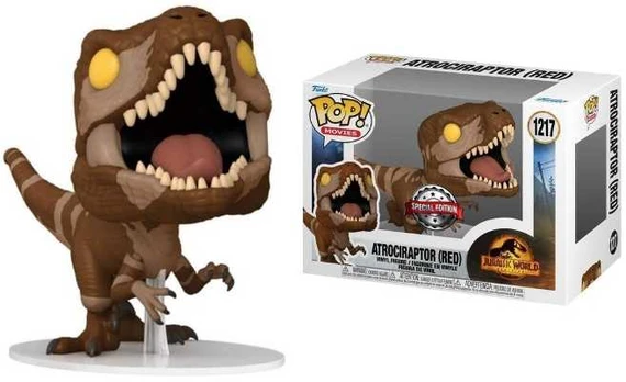 FUNKO Jurassic World Atrociraptor (Raudona) 55291