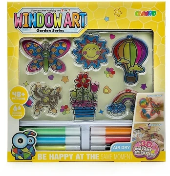 Kūrybinis Rinkinys "Window Art" Pasaulis