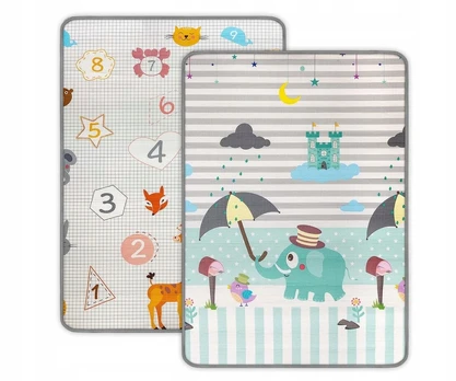 Milly Mally Sulankstomas putų kilimėlis Kinder Digits and Elephant