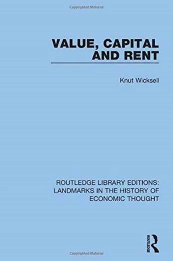 Value, Capital and Rent