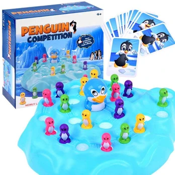 Penguins ant ledkalnio arkados žaidimo