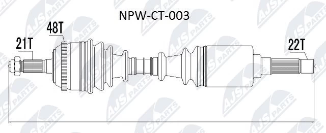 Pusašis NTY NPW-CT-003