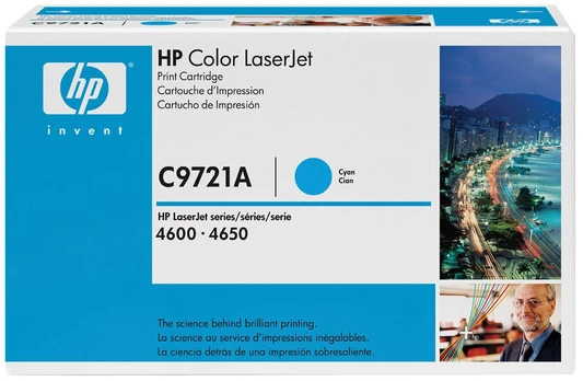Tonerių kasetė HP C9721A, mėlyna