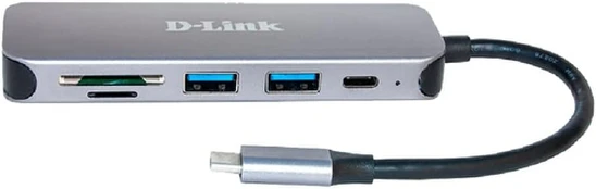 D-link Dub-2325 5-in-1 Usb-c kortelių skaitytuvas