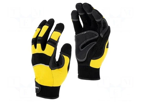 Protective gloves | Size: 11 | black/yellow | tag