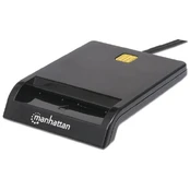 Manhattan 102049 USB Smart Card Reader kaina