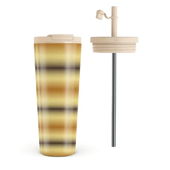 Saturn - Travel Mug, 700 ml / Flap & Straw Set
