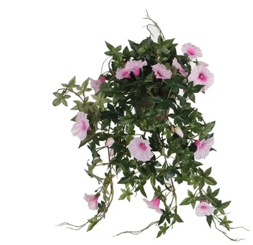 MICA Artificial flower in a pot. pink col.. 50 cm