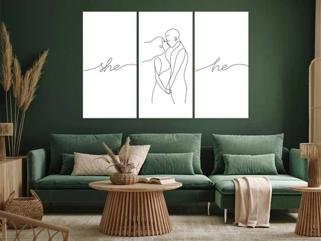 Artgeist Paveikslas - Love Triptych (3 Parts)