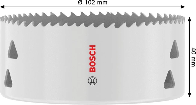 Bosch HSS-Bimet.gręž.karūna 102 mm