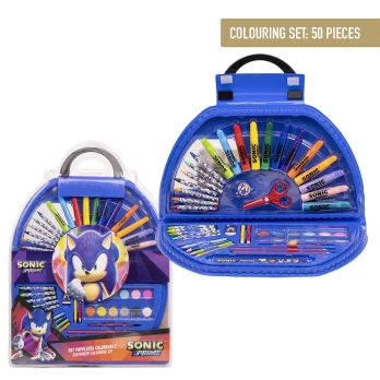 CERDA spalvinimo priemonių rinkinys Sonic Prime, 50 vnt., 2700000816