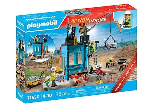 Playmobil - Construction site (71650)