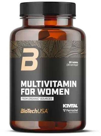 Biotech Multivitamin For Women from organic sources 60 tabl.