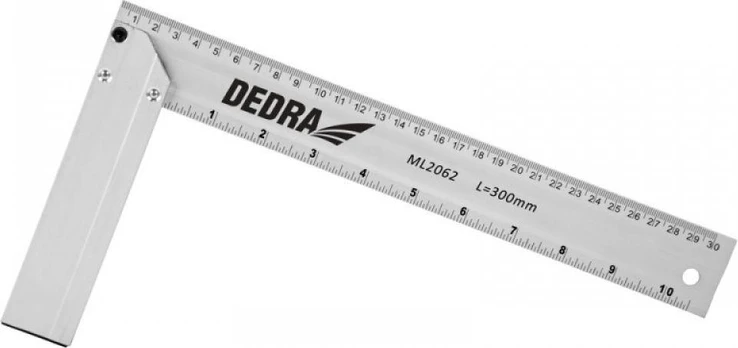 Dedra Kampuotis statybinis 300x150 mm aliuminis