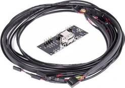 Alphacool Front I/O-Panel su USB 2.0, su kablem do obudowy serwera