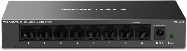 Mercusys Ms108gs 8 prievadų Gigabit tinklo jungiklis