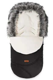 Vaikiškas miegmaišis Sensillo Eskimo Romper Bag, juodas, 100 cm kaina
