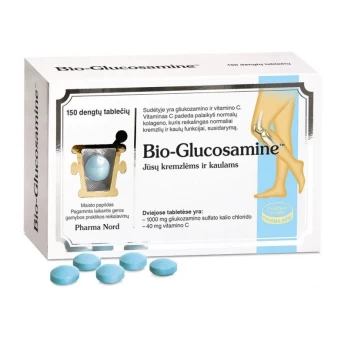 Maisto papildas Bio-Glucosamine 500 mg, 150 tablečių