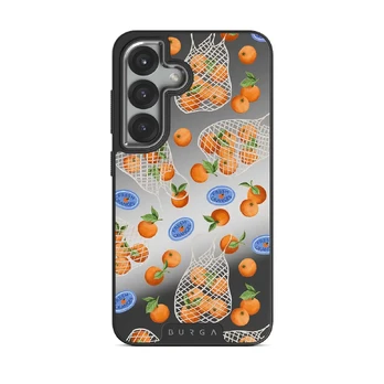 Helios - Samsung Galaxy S25 Plus Case, Elite Mirror Dark (Magnetic) / Silver