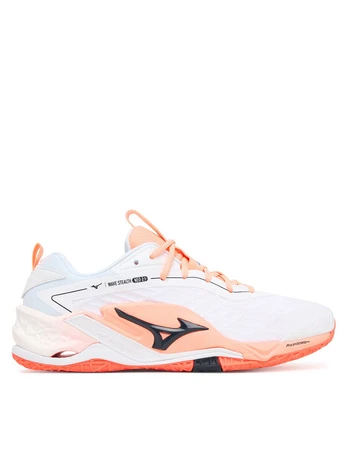 Mizuno Batai uždaroms aikštelėms Wave Stealth Neo 2.1 X1GA2640 Balta
