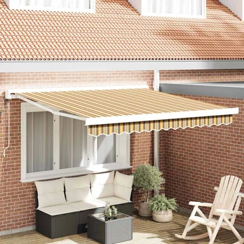 Automatinė įtraukiama markizė juostuota 300x250 cm