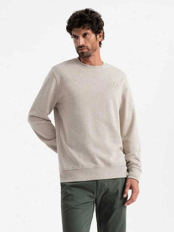 men's sweatshirt beige