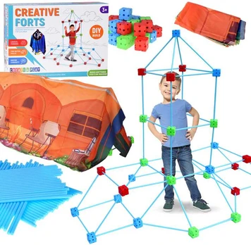 Large Construction Straws Set – Creative Building Blocks 89 pcs ZA5907
