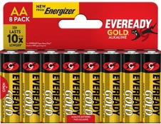 Energizer battery Eveready Gold AA DHP8 kaina
