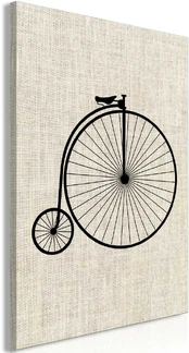 Artgeist Paveikslas - Vintage Bicycle (1 Part) Vertical kaina