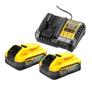DEWALT Įkroviklis DCB1104 +2x5,0Ah POWERSTACK DCB1104H2