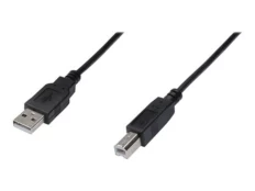 DIGITUS USB connection cable type A - B | AK-300102-030-S kaina