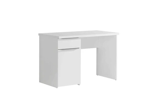 Rašomasis stalas Forte Opus OPSB313L-U42, baltos spalvos