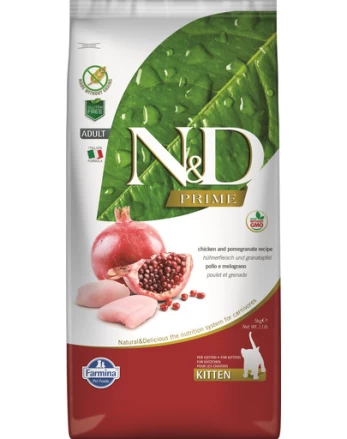 FARMINA N&D Prime Kitten Chicken & Pomegranate 5 kg