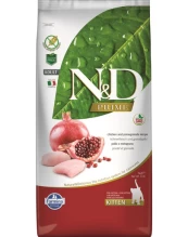 FARMINA N&amp;D Prime Kitten Chicken &amp; Pomegranate 5 kg kaina