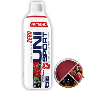 Nutrend Unisport Zero, Cherry Blackcurrant, 1000 ml