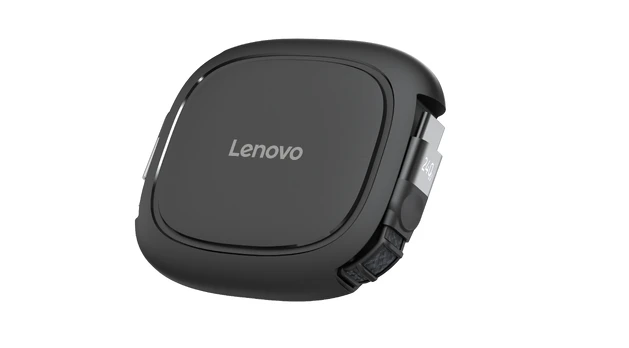 Lenovo Accessories 240W USB-C Retractable Cable (BL)