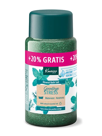 Kneipp Goodbye Stress bath salt 600 g Unisex
