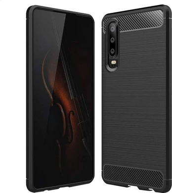 Dėklas CARBON case for HUAWEI P30 juodas