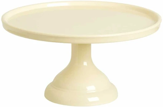 Allc Tortinė ant kojelės, vanilinė 23,5cm