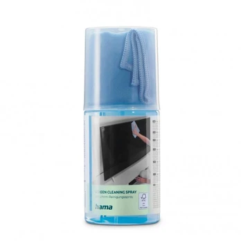 Hama Screen Cleaner, Spray + Cleaning Cloth, 200 ml