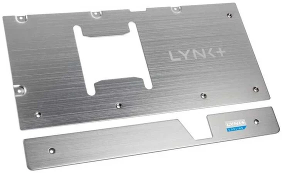 LYNK+ 5090 Plate Kit, GPU-Backplate, Referenz Design - sidabrinis