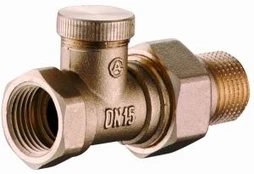 KFA Tiesus radiatoriaus vožtuvas 1/2" 751-000-07