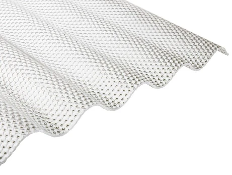 Polikarbonato plokštė Diamond Sinus, 200 cm x 104.5 cm x 0.28 cm