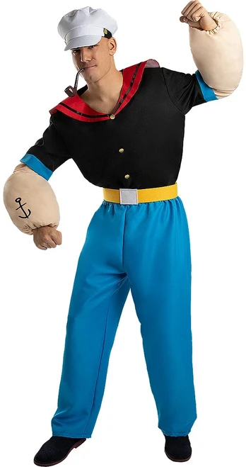 Popajaus (Popeye) kostiumas vyrams